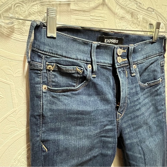 Express Midrise cropped jeggings - Picture 5 of 10